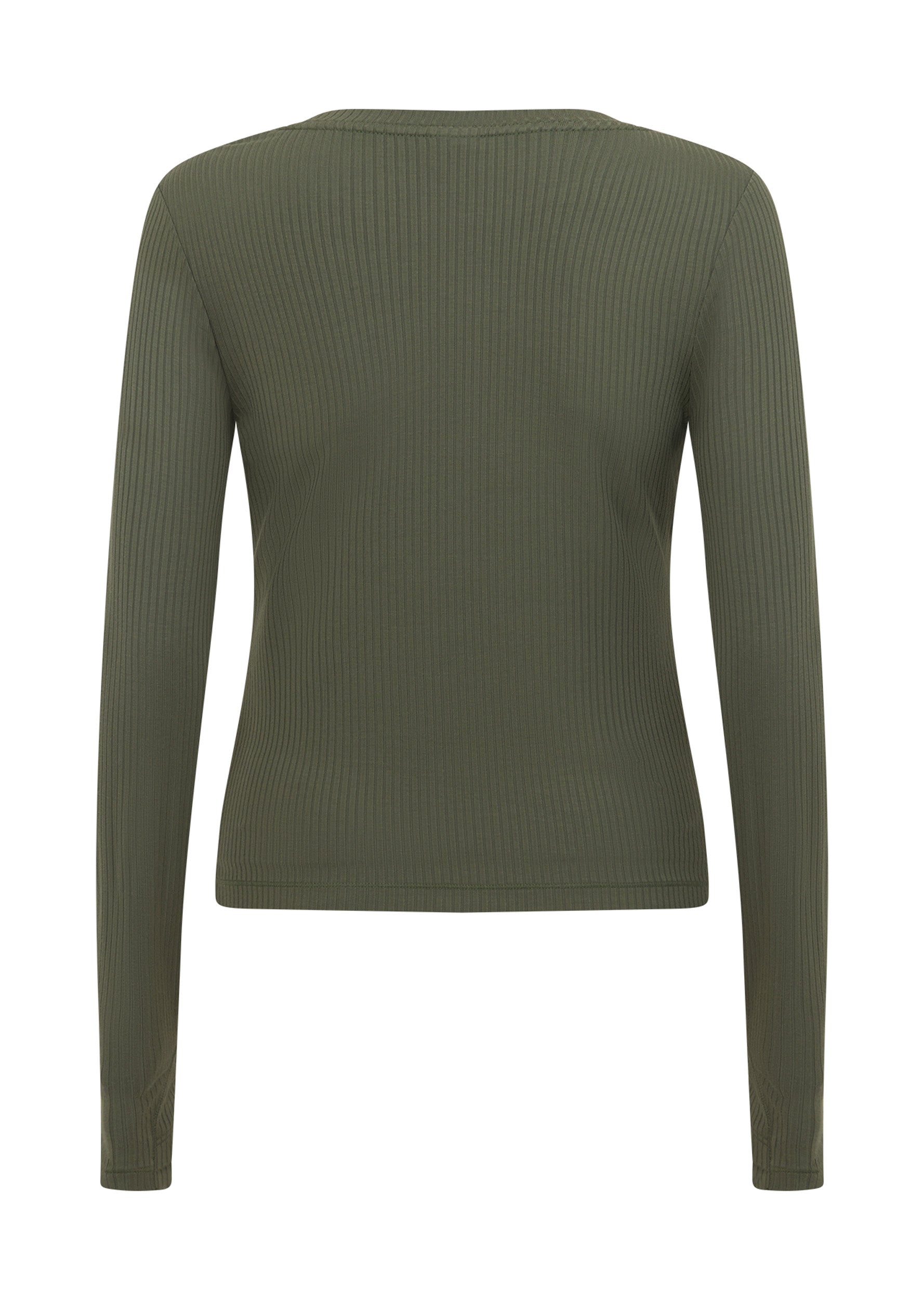 Lorna Jane Motion Long Sleeve Rib Top - Agave Green
