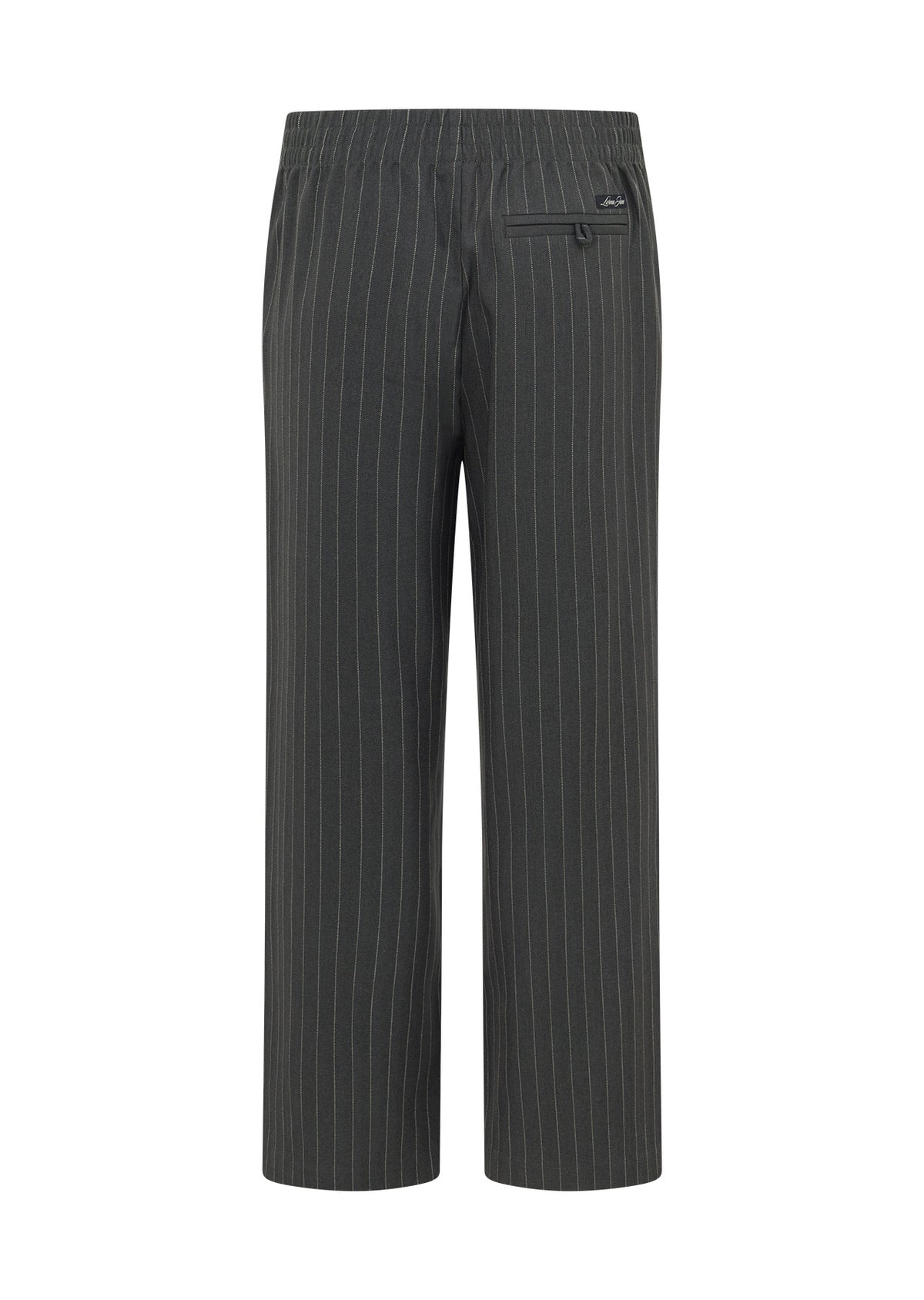 Lorna Jane Effortless Tailored Pants - Titanium Pinstripe