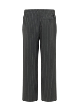 Lorna Jane Effortless Tailored Pants - Titanium Pinstripe