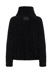 Lorna Jane Everyday Teddy Quarter Zip Sweat - Black