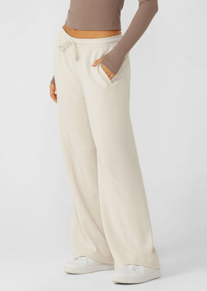 Lorna Jane Cloud Nine Relaxed Track Pants - Ivory
