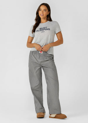 Lorna Jane Sweet Gingham Check Sleep Pants - Sweet Gingham Check Print