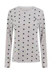 Lorna Jane Sweet Spot Long Sleeve Lounge T-Shirt - Sweet Spot Lounge Print