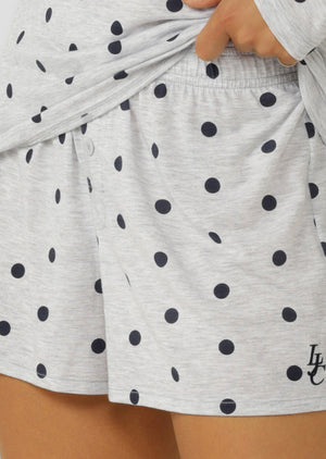 Lorna Jane Sweet Spot Sleep Shorts - Sweet Spot Lounge Print