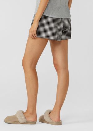 Lorna Jane Sweet Gingham Check Sleep Shorts - Sweet Gingham Check Print