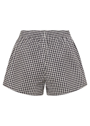 Lorna Jane Sweet Gingham Check Sleep Shorts - Sweet Gingham Check Print