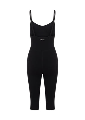Lorna Jane Capri Catsuit - Recycled Black