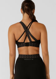 Lorna Jane High Definition Sports Bra - Black