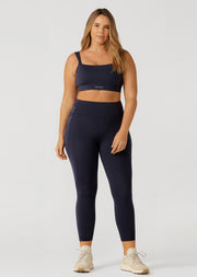 Lorna Jane Serenity Sports Bra - Midnight Blue