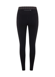 Lorna Jane High Definition Zip Pocket Full Length Leggings - Black