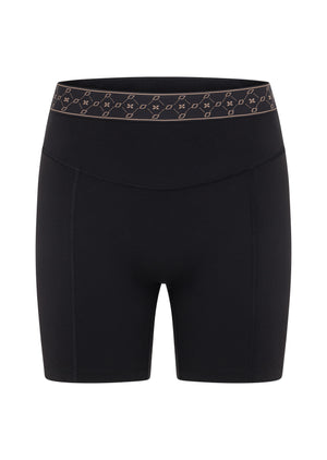 Lorna Jane High Definition Zip Pocket Bike Shorts - Black
