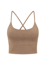 Lorna Jane Campus Classic Bra Tank Combo - Cedar Marl