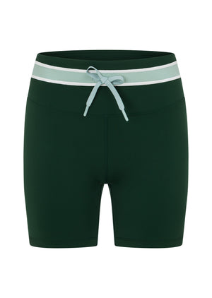 Lorna Jane Freshman Bike Shorts - Dark Green
