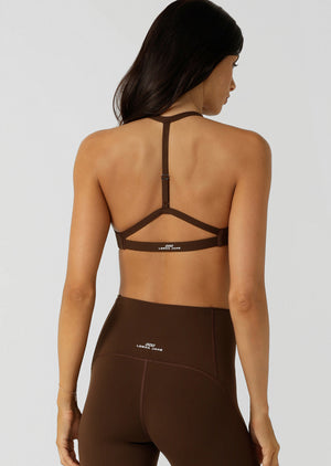 Lorna Jane Total Bliss Adjustable Sports Bra - Espresso