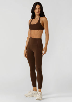 Lorna Jane Total Bliss Adjustable Sports Bra - Espresso