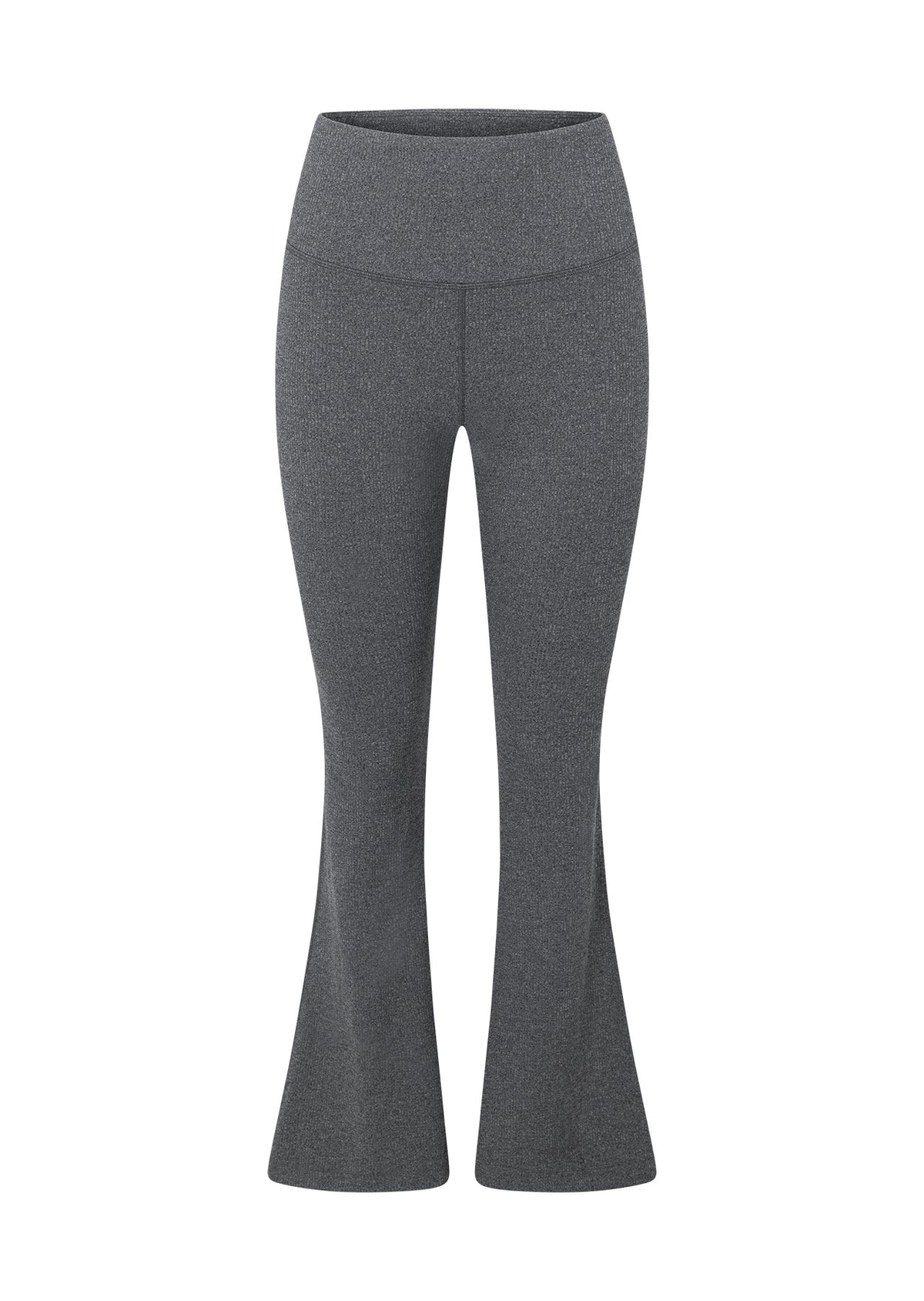 Lorna Jane Divine Rib Flared Leggings - Midnight Blue Marl