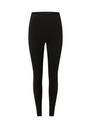 Lorna Jane Sculpt And Support No Ride Ankle Biter Leggings - Recycled Black