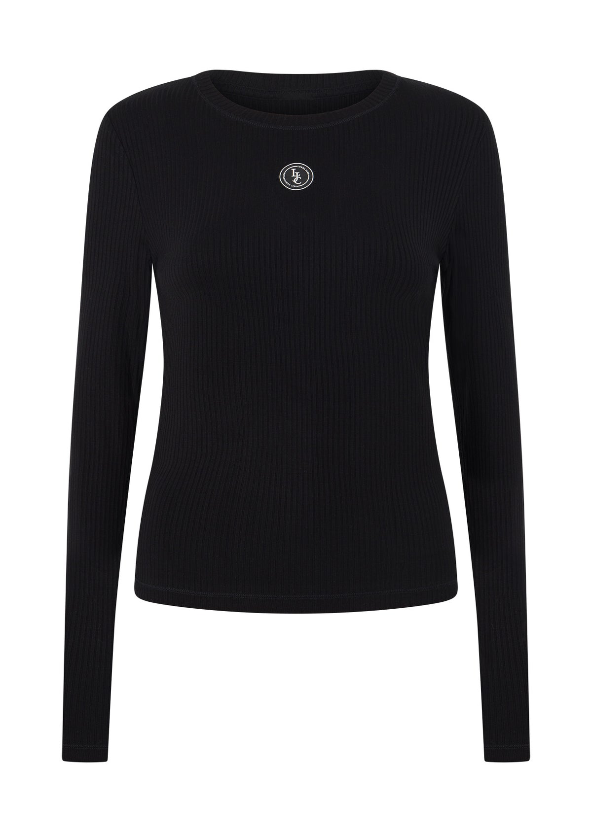 Lorna Jane Movement Long Sleeve Rib Top - Black