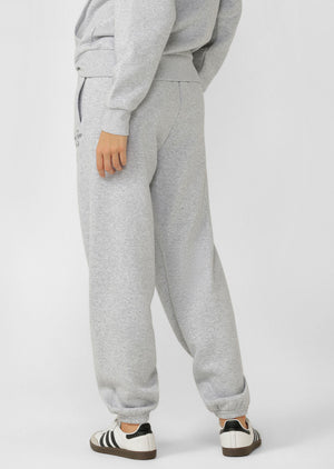 Lorna Jane Sports Club Fleece Sweatpants - Grey Marl