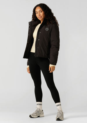Lorna Jane Winter Warmth Puffer Jacket - Black
