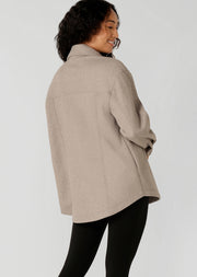 Lorna Jane Sunrise Shacket - Bone Marl