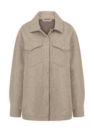 Lorna Jane Sunrise Shacket - Bone Marl