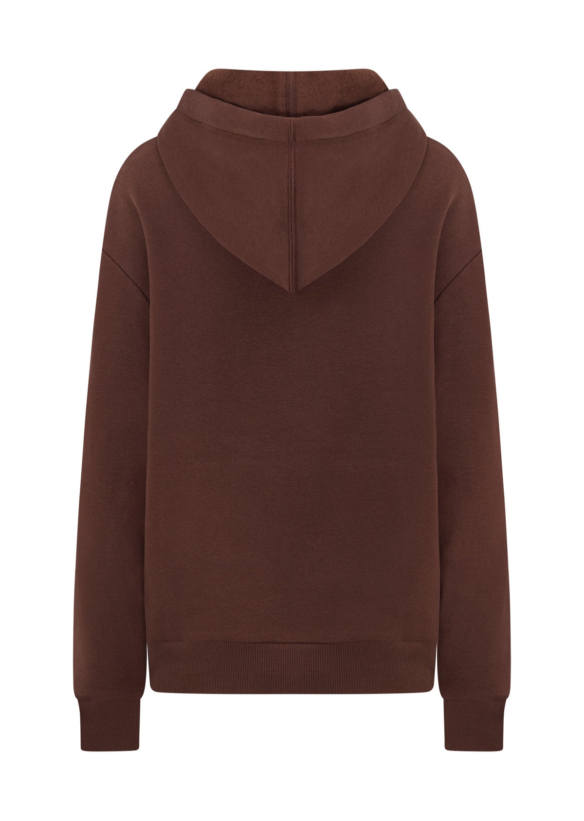 Lorna Jane Lounge Fleece Hoodie - Espresso