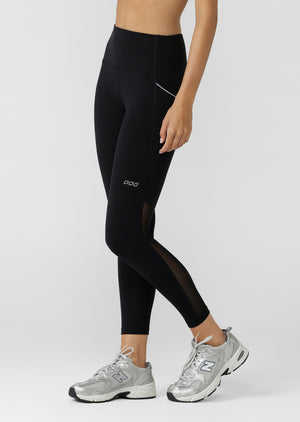 Lorna Jane Peak Performance 3 Pocket Ankle Biter Leggings - Recycled Black