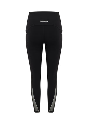 Lorna Jane Peak Performance 3 Pocket Ankle Biter Leggings - Recycled Black