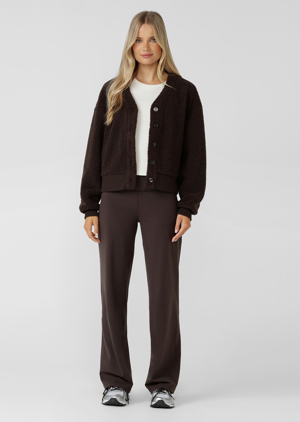 Lorna Jane All Day Active Midrise Pants - Volcano