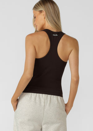Lorna Jane All Sports Seamless Bra Tank Combo - Volcano