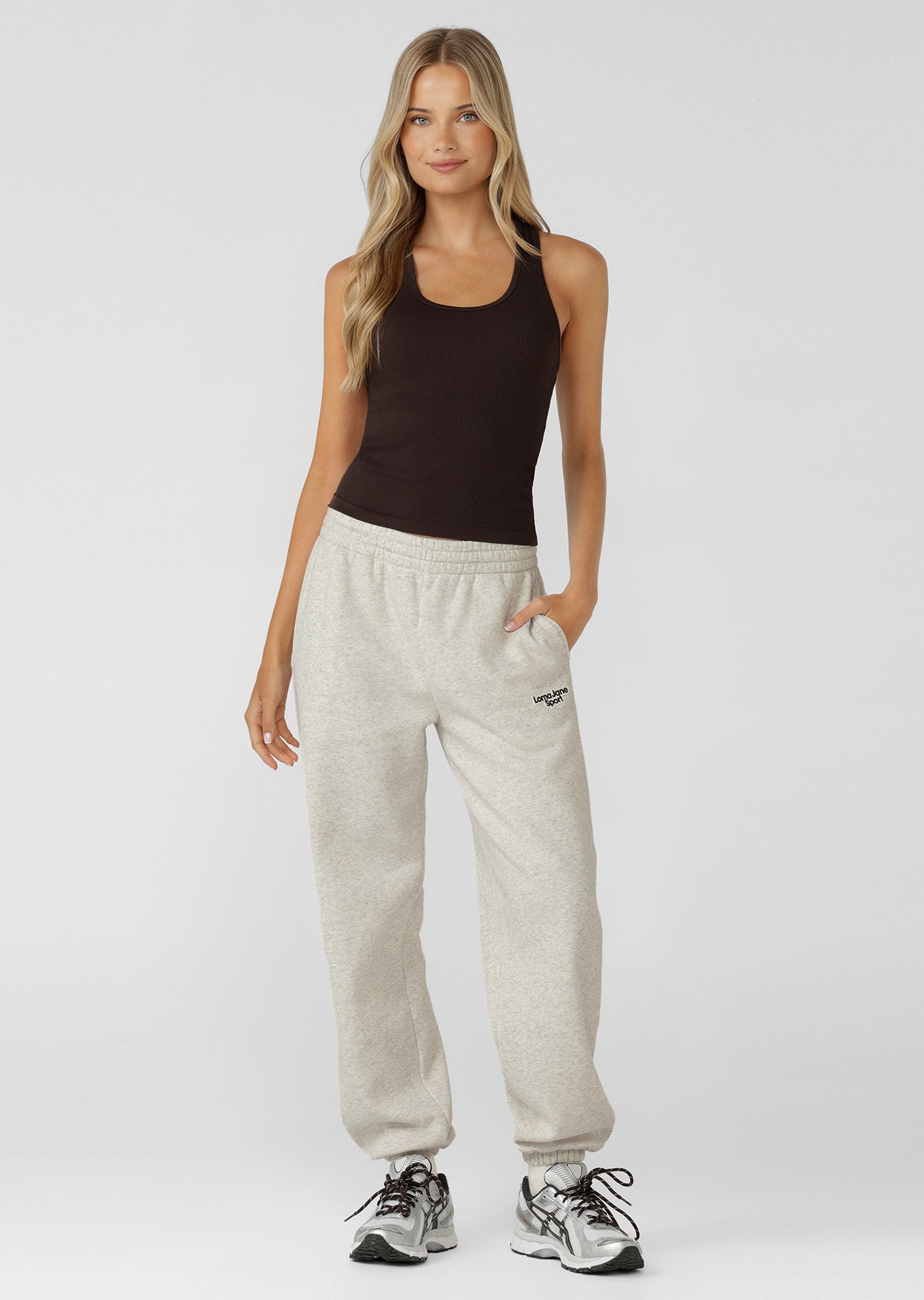 Lorna Jane All Sports Seamless Bra Tank Combo - Volcano