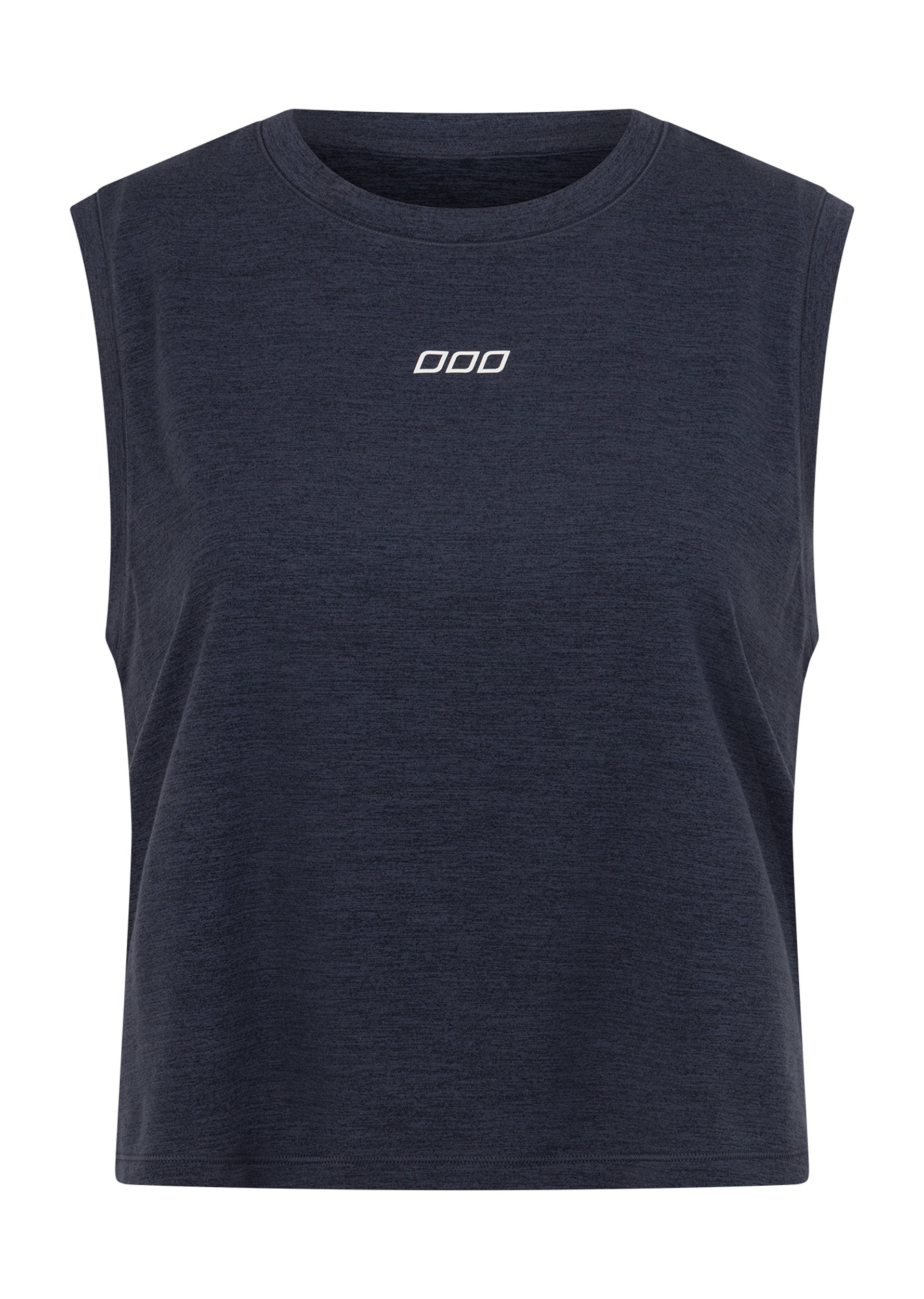 Lorna Jane Half Time Active Tank - Platinum Navy Marl