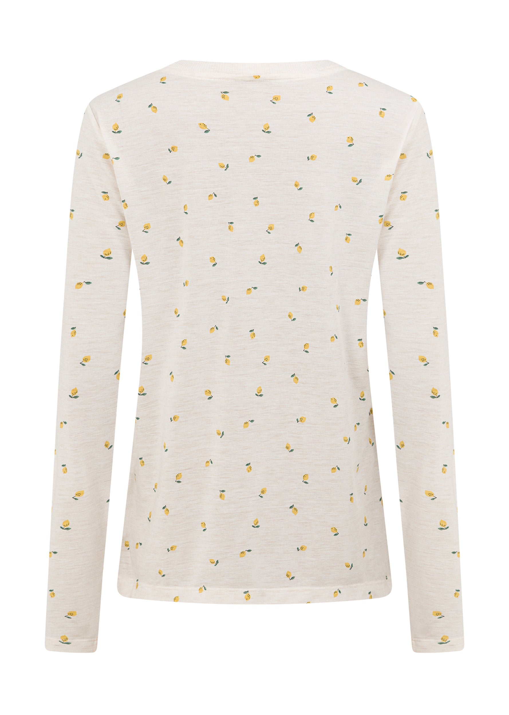 Lorna Jane Sweet Citrus Long Sleeve Lounge T-Shirt - Sweet Citrus Print