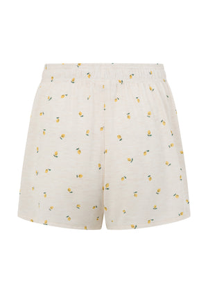 Lorna Jane Sweet Citrus Sleep Shorts - Sweet Citrus Print