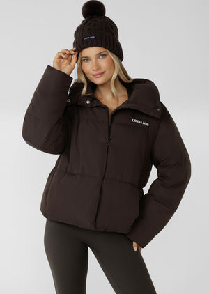 Lorna Jane Movement Puffer Jacket - Volcano