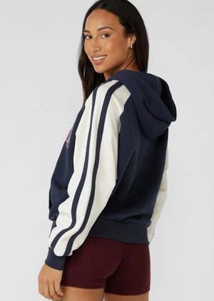 Lorna Jane Victory Hoodie - Platinum Navy