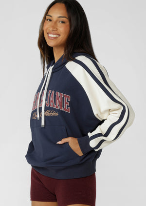 Lorna Jane Victory Hoodie - Platinum Navy