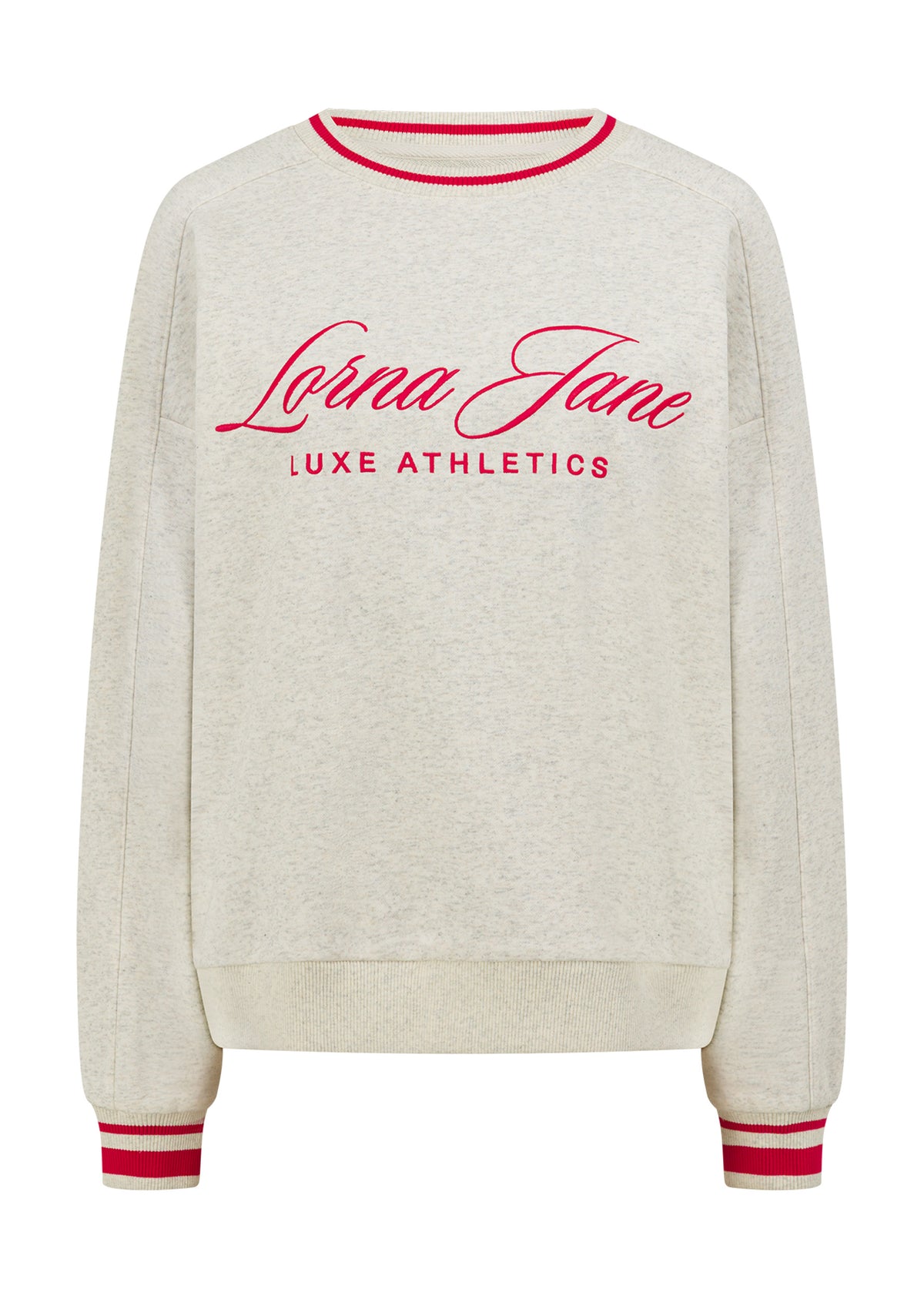 Lorna Jane Golden Era Sweat - Chalk Marl