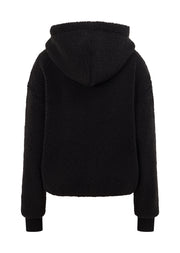 Lorna Jane Field Teddy Zip Through Hoodie - Black