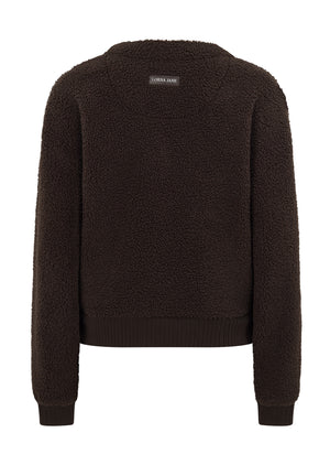Lorna Jane Field Teddy Cardigan - Volcano