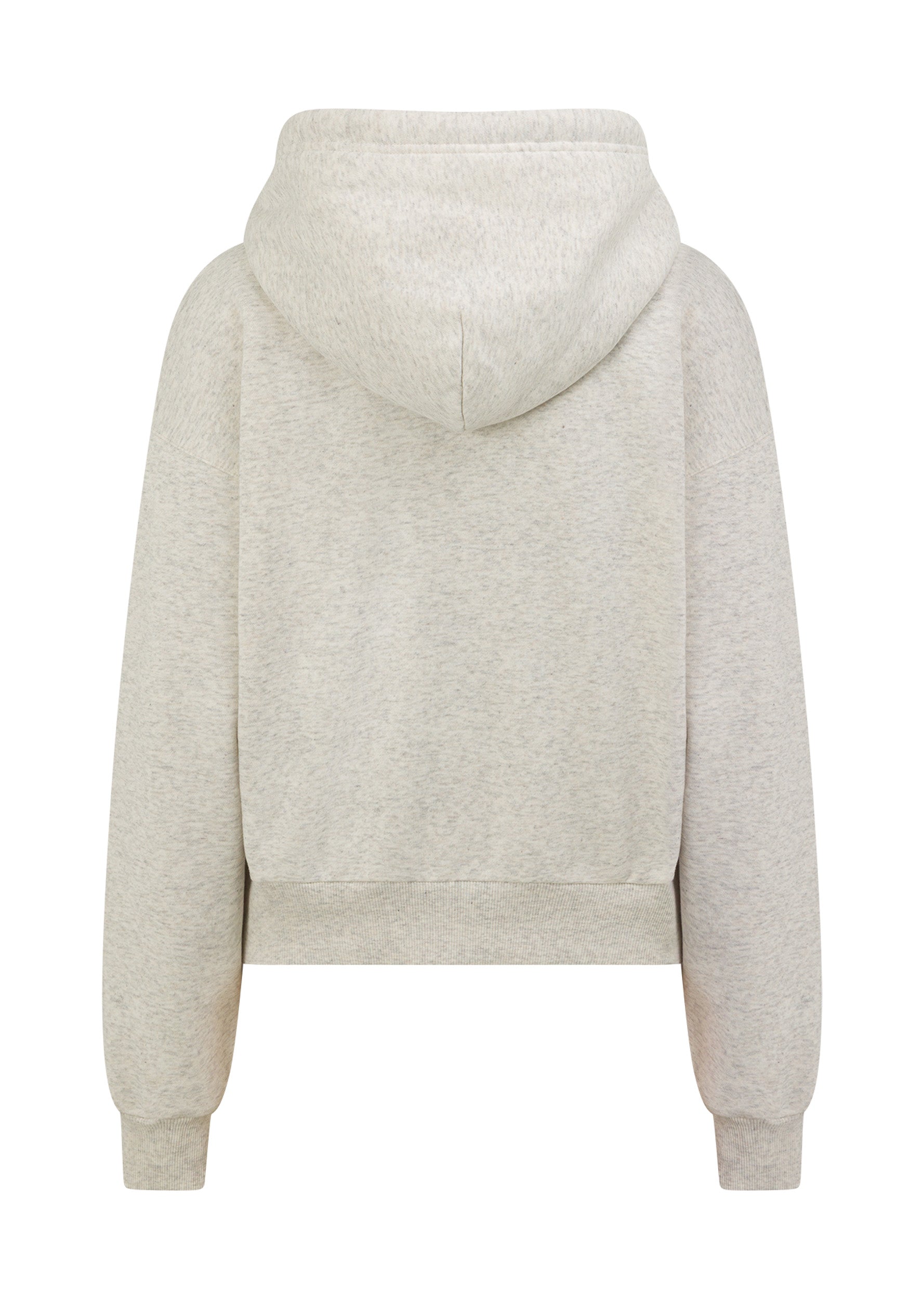 Lorna Jane Sport Mode Zip Through Hoodie - Chalk Marl