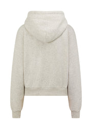 Lorna Jane Sport Mode Zip Through Hoodie - Chalk Marl