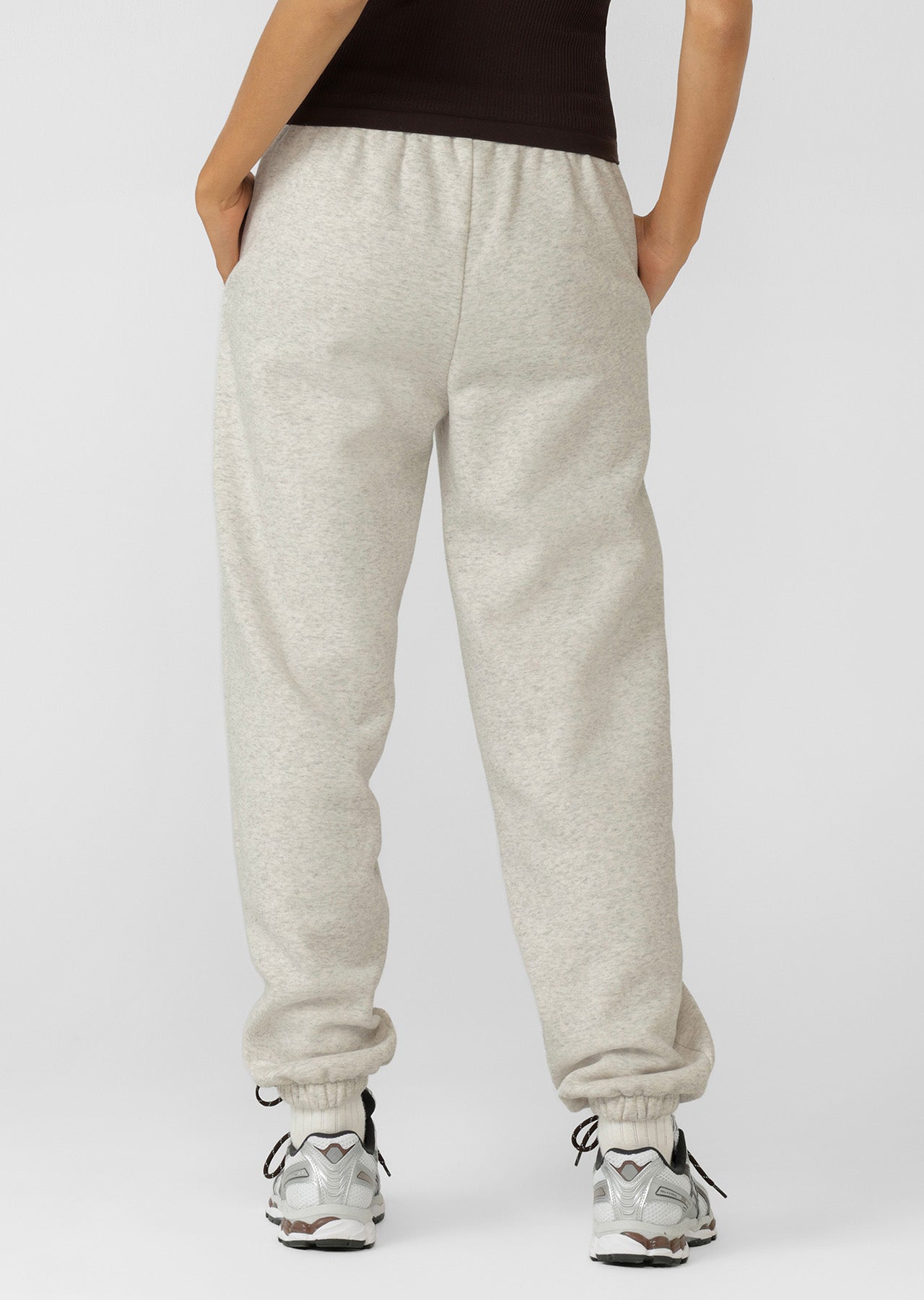 Lorna Jane Sport Mode Sweatpants - Chalk Marl