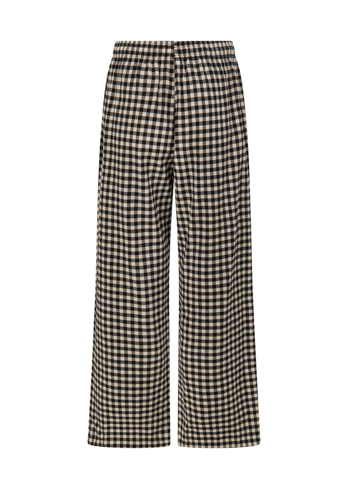 Lorna Jane Sugarplaid Flannel Lounge Pants - Cream Check