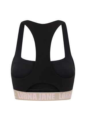 Lorna Jane Break Line Sports Bra - Black