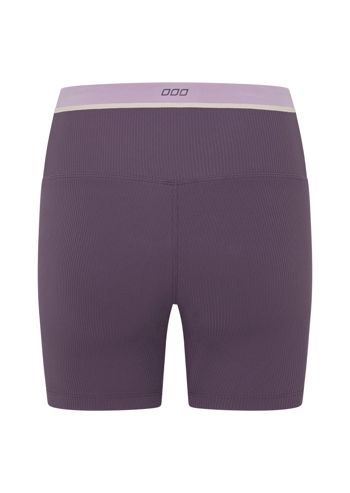 Lorna Jane Perfect Practice Rib 12Cm Bike Shorts - Midnight Plum