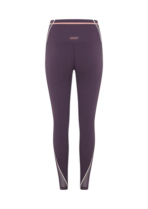 Lorna Jane Podium Ankle Biter Leggings - Midnight Plum
