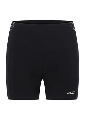 Lorna Jane Contour Side Pocket 14cm Bike Shorts - Recycled Black