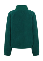 Lorna Jane On The Move Sports Fleece Jacket - Moss Green